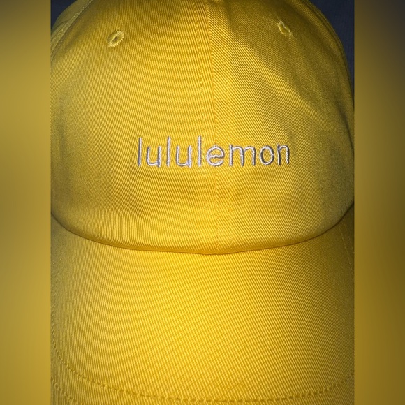 Lululemon Unisex Classic Ball Cap Yellow | S/M | NWT - Picture 2 of 7